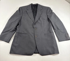 Blazer Brooks Brothers Para Hombre 41 Regular Gris Lana 346 Abrigo Deportivo Forrado Elástico - Imagen 1 de 12