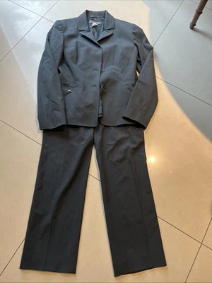 Traje pantalón mujer Les Copains 42/44 marrón 2 piezas Italia Foto 1 de 4