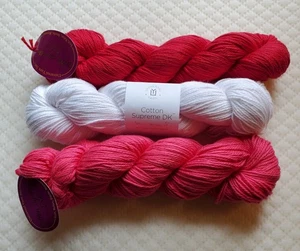 Universal Yarn Cotton Supreme DK Weight 100g 210m 3.5oz 230yds 100% Cotton New - Picture 1 of 23