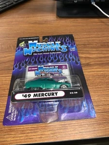 Nuove macchine muscolari pressofuse 1:64 verde Ford of America 49 Mercury #02-30 - Foto 1 di 11