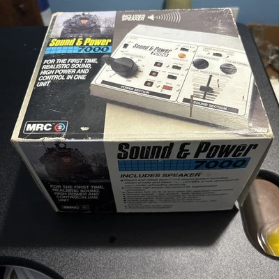 MRC Power 7000 Train Controller Transformer Works Great HO/N/G Scales No Speaker - Image 1 of 4