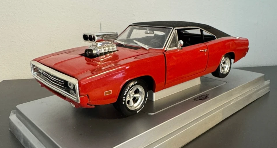 CARGADOR ERTL AMERICAN MUSCLE DODGE 1970 1/18 - Imagen 1 de 4