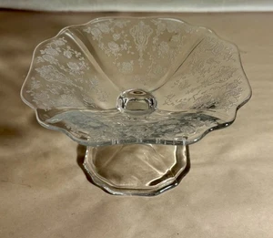 Cambridge Crystal Rose Point 3" Käseständer #3400/7 - Bild 1 von 1