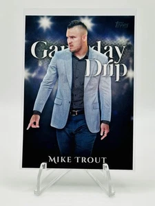 2025 Topps Baseball Series 1 Celebration Mike Trout Game Day Drip #GD-4 - Picture 1 of 2