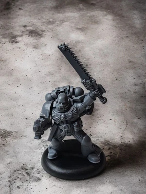 Warhammer 40k Space Marine Sergeant from Battle For Macragge - Image 1 of 3