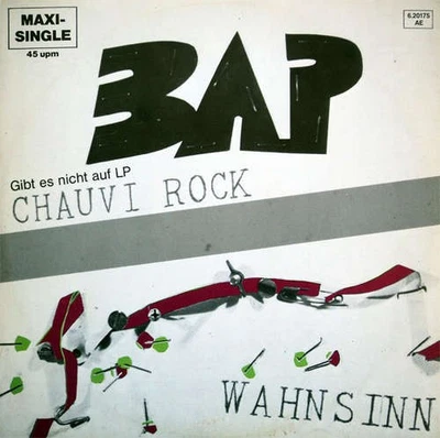 BAP - Chauvi Rock / Wahnsinn Rock,Pop 12" Maxi RE Schallplatte 223384 - Bild 1 von 4
