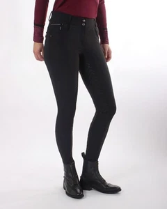 QHP Anti-Slip Full Seat Breeches Ninthe Brand New, Size 16/18, 36" Waist, Bling! - Picture 1 of 13