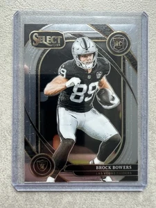 Brock Bowers RC Las Vegas Raiders Panini Select Club Level NFL Football 2024 - Bild 1 von 2