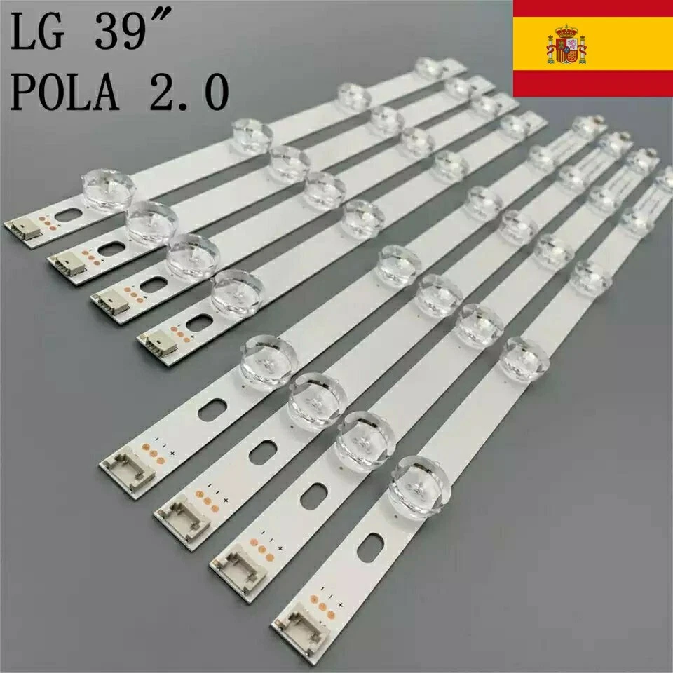 PACKs (8)retroiluminación LED de LG 39 "TV 39LN5400 39LA620S 39LN575S original