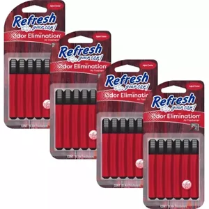 Erfrischen Sie Ihr Auto! Gealterte Zeder Lüftungsstick Auto Lufterfrischer - 4er-Pack - Bild 1 von 2
