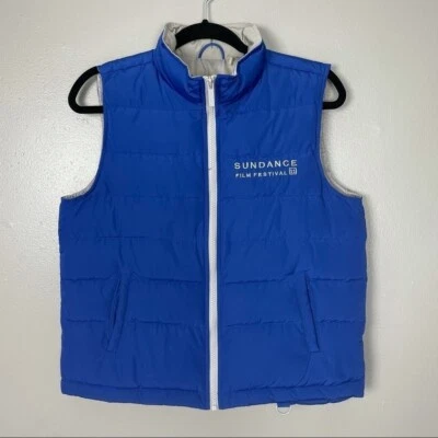 Sundance Film Festival Insulated Down Puffer Vest M Mens Medium Kenneth Cole - Image 1 of 4