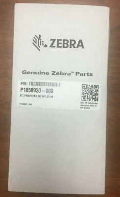 New Sealed Genuine Zebra  P1058930-009 Kit Printhead 203 DPI  ZT410 ZT411 - Image 1 of 3