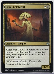 1x Cruel Celebrant - War of the Spark - Near Mint - Bild 1 von 1