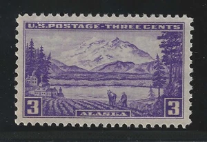 US STAMP #800  --- 3c ALASKA - XF-SUPERB  -  MINT - GRADED 95 - Picture 1 of 2