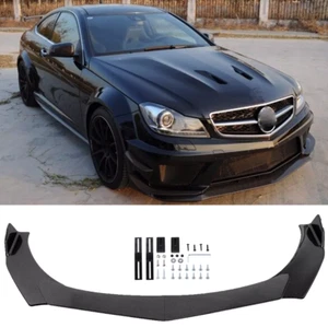 Für Mercedes Benz C-Klasse W204 AMG Spoilerschwert Frontspoiler Spoilerlippe - Bild 1 von 7