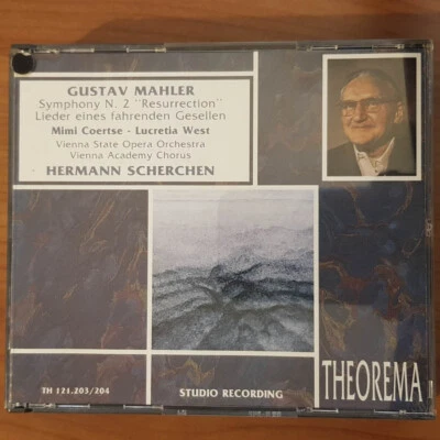 HERMANN SCHERCHEN Mahler Symphony 2 Resurrection  EX/EX(2CD) - Bild 1 von 4