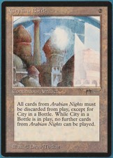 City in a Bottle Arabian Nights MINT Artifact Rare CARD (235845) ABUGames