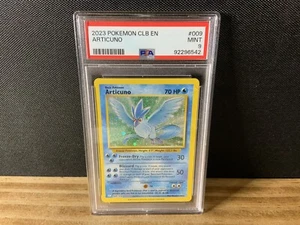 PSA 9  Mint Articuno 009/034 CLB English Trading Card Game Classic Pokemon - Picture 1 of 2