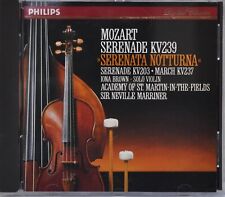 Mozart Serenade KV239 Serenata Notturna - Iona Brown / Sir Neville Marriner - CD