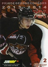 2013/14 Prince George Cougars - SAM RUOPP [Lausitzer Fuchse] DEL