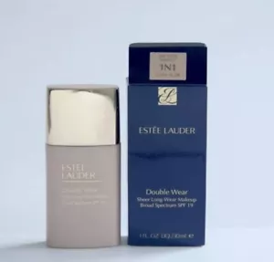 Estee Lauder Double Wear SHEER Long Wear Makeup 1N1 Ivory Nude 1oz Foundation - Picture 1 of 3