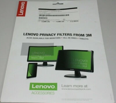 (NEW) Lenovo 4XJ0L59637 Privacy Filter For X1 Yoga Provides Privacy Protection - Image 1 of 4