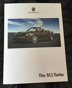 2008 Original Porsche 911 Turbo Dealer Sales Brochure Prospekt - Picture 1 of 3