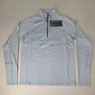 NATHAN Tempo 1/4 Zip Long Sleeve Shirt 2.0 Men's Large Monument Gray NS50960-801