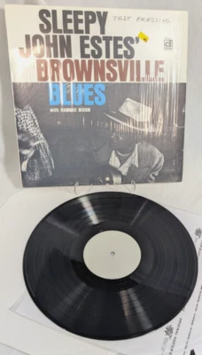 SLEEPY JOHN ESTES Brownsville Blues TEST PRESSING Delmark DS-613 Vinyl LP Record Foto 1 de 4