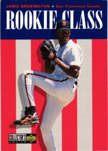 1996 Collector's Choice Rookie Class Jamie Brewington #38 SF Giants NrMt