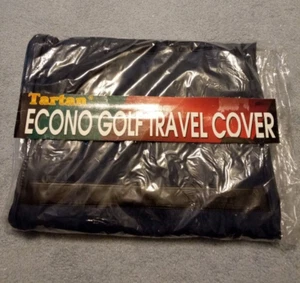 Tartán Nylon y Lona Econo Club de Golf Cubierta/Bolsa de Viaje 50" con Llaves y Cerradura Nuevo en Paquete - Imagen 1 de 8