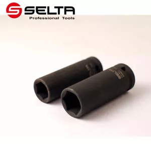 Selta Taiwan 1/2" Dr. Cr-Mo 6PT 78mm Deep Impact Socket Individual Size 10-36mm - Picture 1 of 4