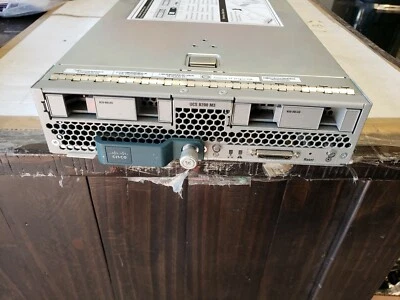CISCO UCSB-B200-M3 V06 BLADE SERVER 2*INTEL XEON E5-2640 V2 8C 2GHz 128GB RAM - Image 1 of 4