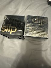 2X slip 6 Pure Silk Skinny Scrunchies - New