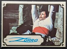Zorro 1980 Monty Midgee Gum Card #98 (NM)