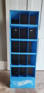 Hot Wheels 🪬Blue Store Display ~ Holds 144 Cars - Picture 1 of 4