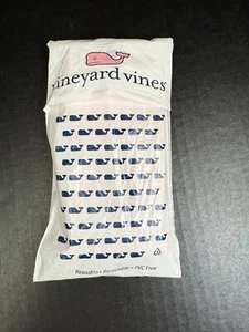 Vineyard Vines Pink Plastic Reuseable Adult Rain Poncho One Size Fits All Unisex - Picture 1 of 5