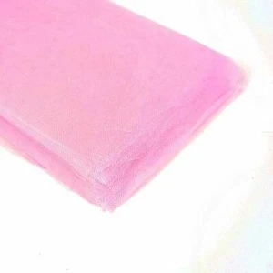 Craft and Party 54" by 40 Yards Fabric Tulle Bolt Wedding and Decoration Pink - Picture 1 of 1