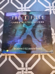 The X Files Unrestricted Access Interactive Resource windows 95 PC CD-ROM - Picture 1 of 5