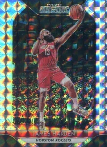 2018-19 Panini Mosaic JAMES HARDEN #36 SILVER MOSAIC PRIZM ROCKETS - Foto 1 di 1