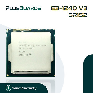 Intel Xeon E3-1240 V3 SR152 3.40GHz 4 Core 80W 8MB Haswell 5GT/s CPU Processor