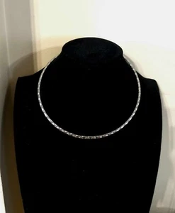 Stainless Steel Choker torque necklace gold silver day collar neck cuff slave - Bild 1 von 9