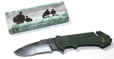 U.S. Army Klappmesser Taschenmesser grüner g10 griff Jagdmesser,USAR-1024/453 - Bild 1 von 3