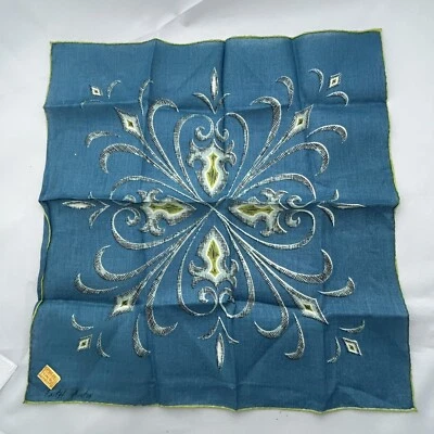 Pañuelo de lino Faith Austin vintage sin usar con etiqueta Kimball Foto 1 de 4