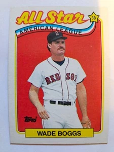 1989 TOPPS WADE BOGGS ALL STAR #399 NM - Picture 1 of 1