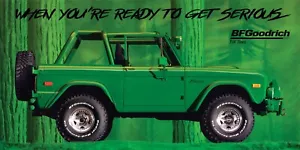 REPRODUCTION BF GOODRICH Banner 1971 FORD BRONCO 2'x4' - Picture 1 of 1