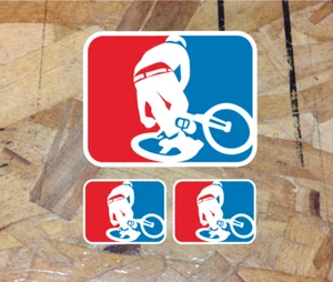 BMX Freestyle Bicicleta Adhesiva Calcomanía Truco Gráfico Bicicleta Motocross 4" - Imagen 1 de 1