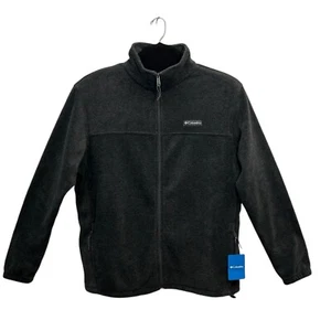 Columbia Steens Mountain Mens Full Zip Fleece Jacket 2XLTall Gray Zipped Pockets - Picture 1 of 7