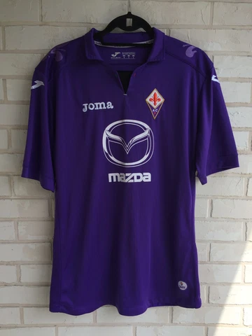 Joma football jersey shirt ACF Fiorentina 2013/2014 Size L Cuadrado Cover