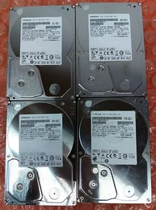 QTY 4 HITACHI HDS723020BLA642 2TB 7200 RPM 64 MB CACHE T5-A2 - Picture 1 of 8